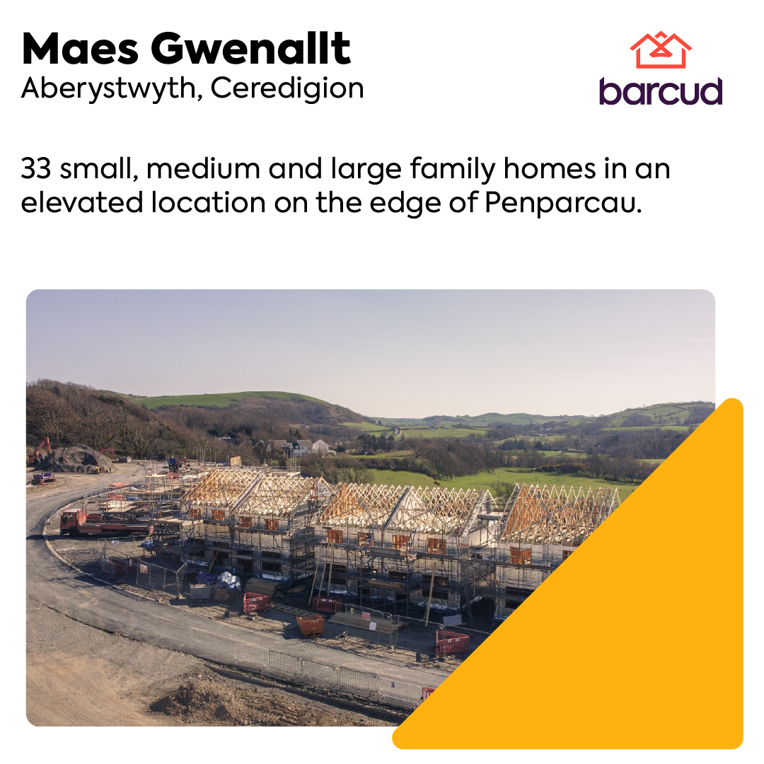 Barcud celebrate the delivery of 33 new affordable homes in Ceredigion
