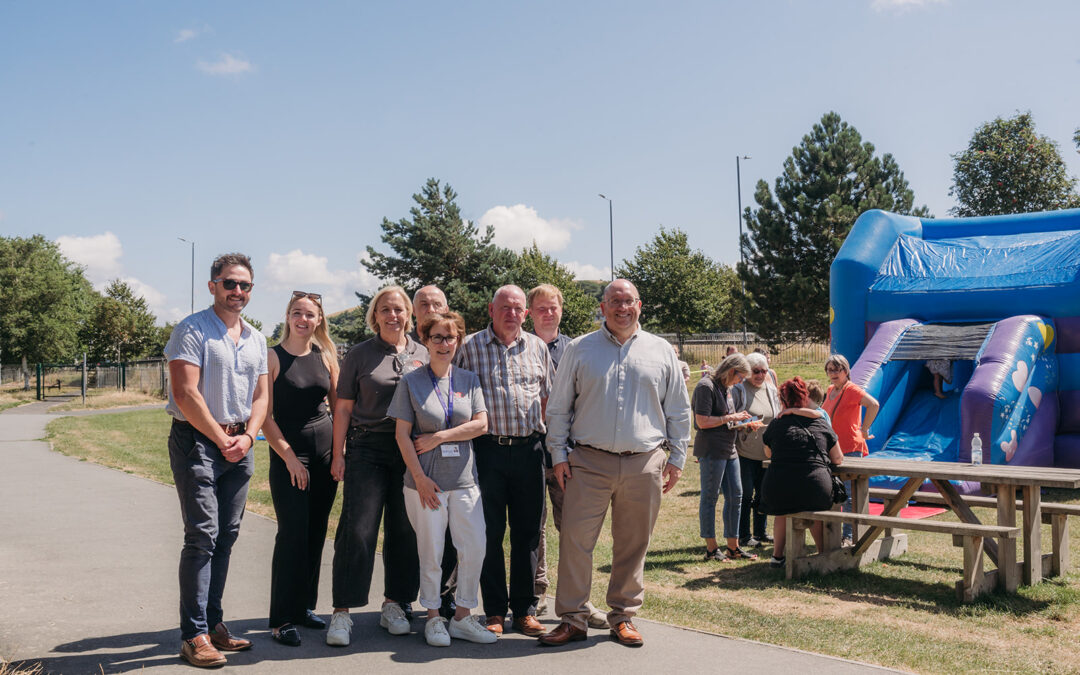 Fun for Barcud tenants to celebrate 33 new affordable homes built in Aberystwyth