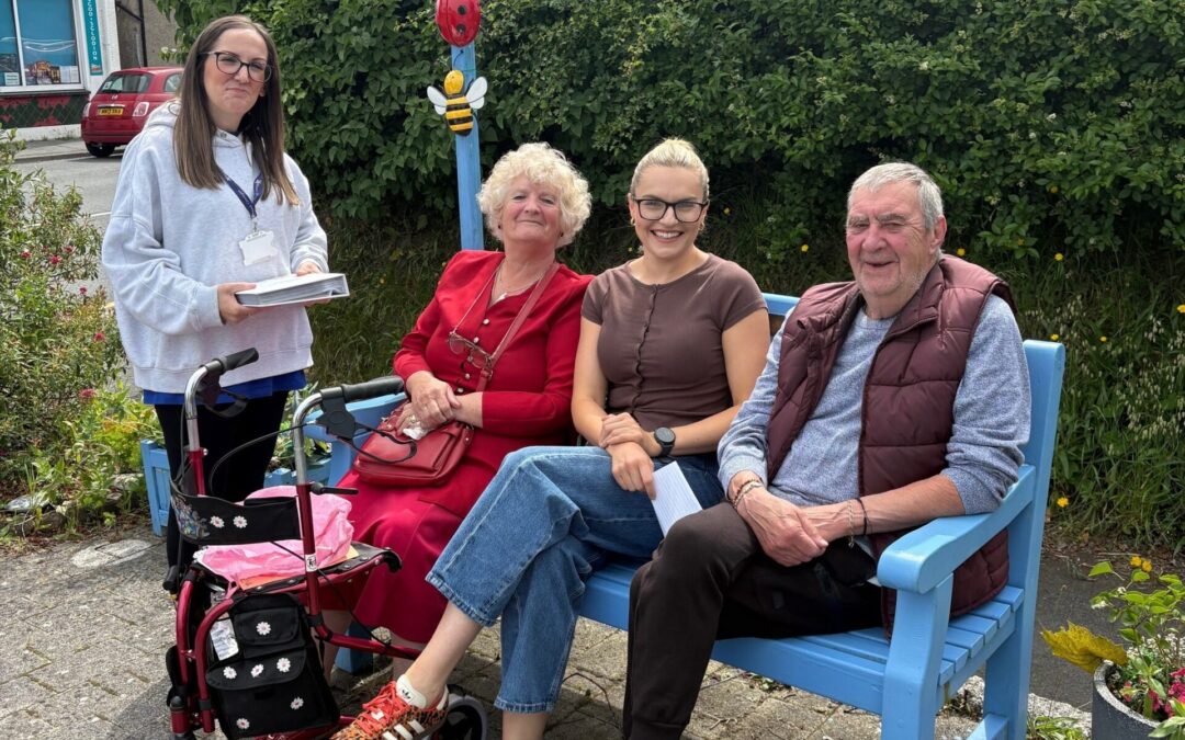 Barcud adopt Penparcau organ donor memorial garden to protect its future