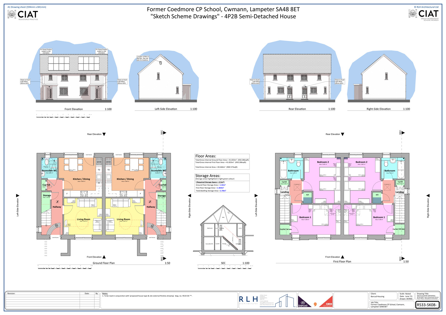 Plans On View For Proposed Development at Cwmann, Carmarthenshire