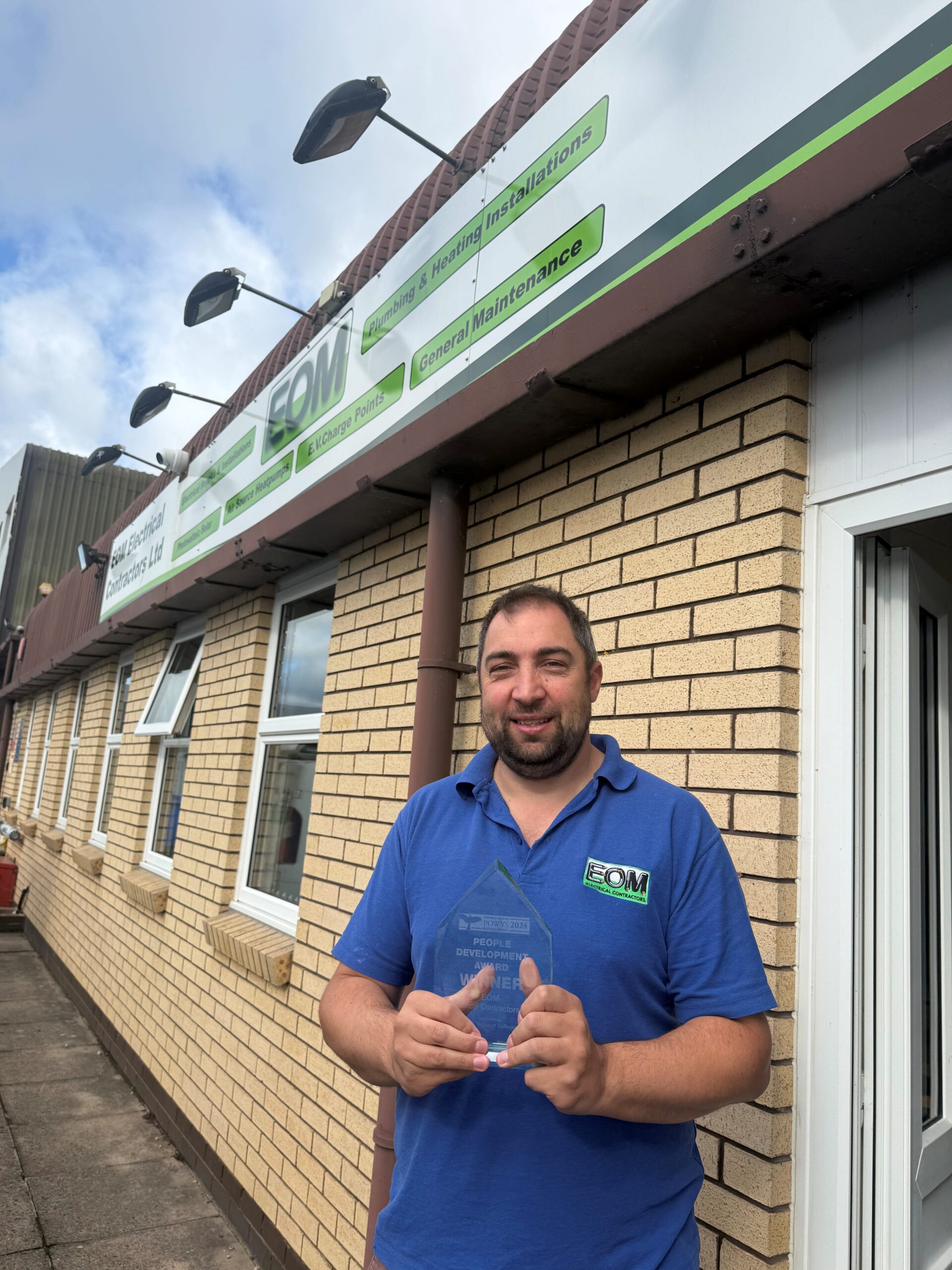 EOM delighted to be finalists in Powys Business Awards